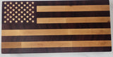 US Flag End Grain Cutting Board - 11.5x22.5x1.8