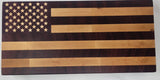 US Flag End Grain Cutting Board - 8x16.75x2